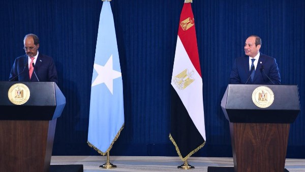 أكدت دعم مصر للمساعي الرامية إلى تحقيق توافق وطني بشأن الملفات السياسية في الصومال