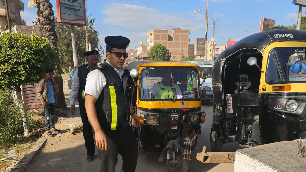 أمن الغربية يحرر 217مخالفة مرورية لردع قائدي المركبات والسيارات