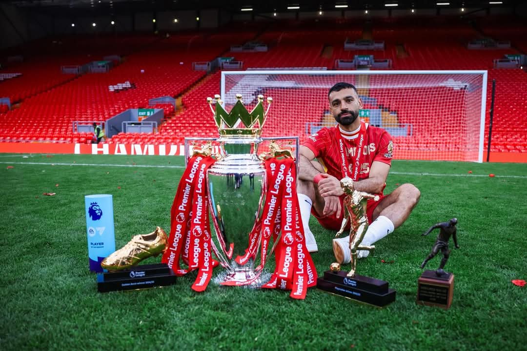 أول تعليق لمحمد صلاح عقب التتويج بالدوري الانجليزي