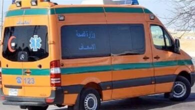 إصابة مسن في حريق مخزن مِنجد بعمارة سكنية بالإسماعيلية