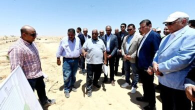 الإسكان والزراعة يتفقدان محطة التجارب البحثية لتحلية مياه البحر