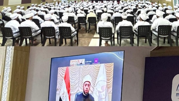 الازهري يفتتح سلسلة محاضرات بجامعة مركز الثقافة الدينية بالهند
