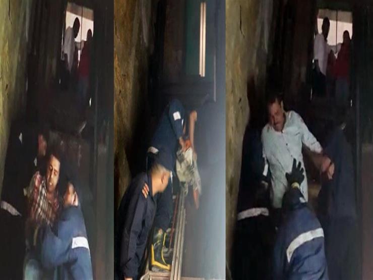 الحماية المدنية ببني سويف تنقذ 4 أشخاص "اتحبسوا في أسانسير مستشفى"