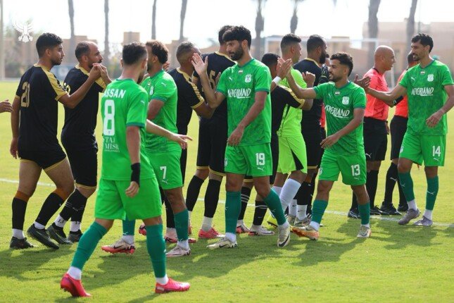 المصري يفوز على مركز شباب القابوطي بخماسية نظيفة وديًا
