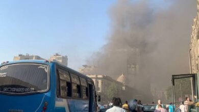 بدون إصابات.. حريق داخل مغسلة سيارات في مصر الجديدة