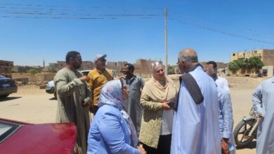 تنفيذ محطة رفع مياة بقرية بني عديات في أسيوط