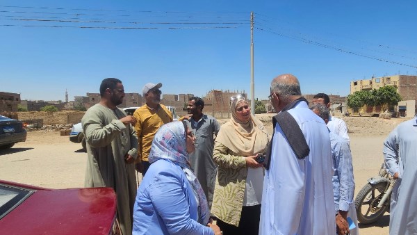 تنفيذ محطة رفع مياة بقرية بني عديات في أسيوط