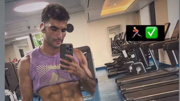 زيزو في أحدث ظهور من الجيم.. شاهد