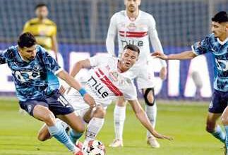 في مباراة مثيرة للجدل.. بيراميدز يفوز على الزمالك بهدف