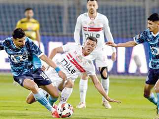 في مباراة مثيرة للجدل.. بيراميدز يفوز على الزمالك بهدف