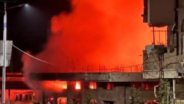 قصف حوثي يستهدف محطة وقود بتعز ويخلف قتـ.لى وحرائق واسعة
