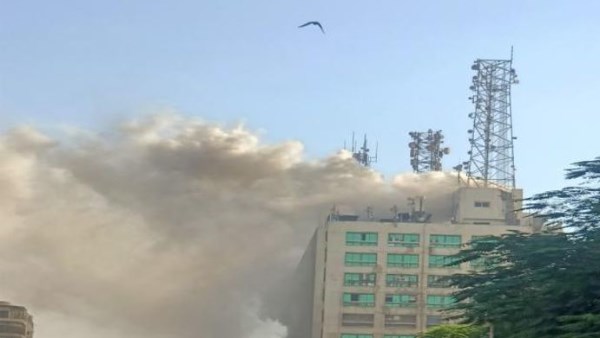 لم تتضح بعد الرؤية الكاملة حول ملابسات حريق سنترال رمسيس