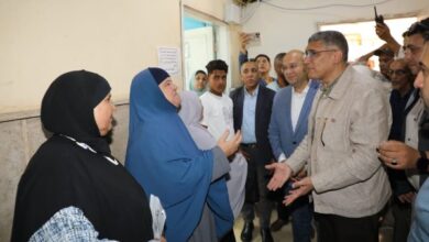 محافظ الجيزة يتفقد مستشفى مبارك بمنشاة القناطر لمتابعة انتظام العمل
